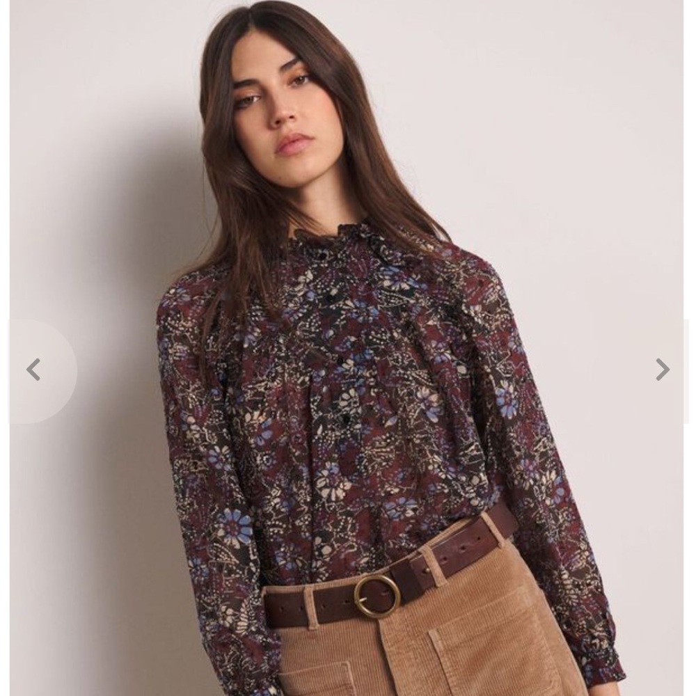 Ba&sh Gaelle Floral Blouse